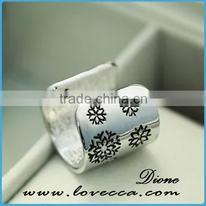 New Design Personalized Punk Silver Dear Rings Classic Fashion Christmas Rings thumbnail-6