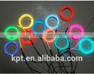 Colorful High Brightness Lighting Electrouluminecent Wire for Decoration thumbnail-6