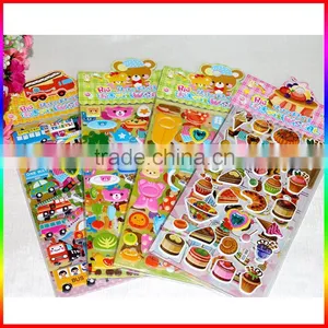 Foam Girl Puffy Stickers Princess Dress Up Sticker for Promotional thumbnail-2