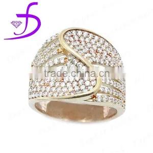 Standard 925 Sterling Silver High Quality Newest Big Ring thumbnail-1