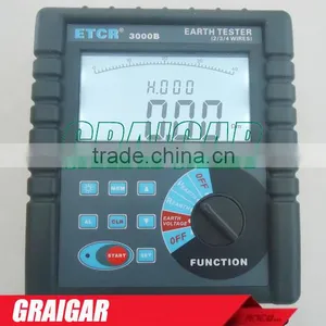 HOT SALE ! ETCR3000B Earth Resistance Soil Resistivity Tester thumbnail-1