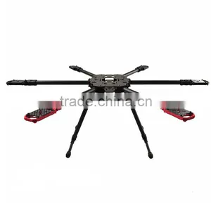 HMF S680 DIY Carbon Fiber Solder PCB Folding Hexacopter Frame Kit thumbnail-1