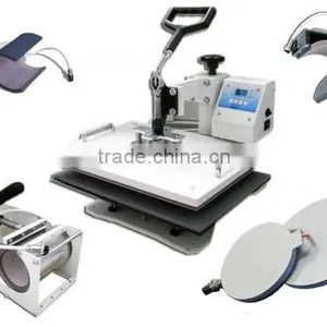 6 in 1 Combo Heat Press Machine for Sublimation Heat Transfer Printing thumbnail-1