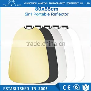 HPUSN 55x80cm 5 in 1 Portable Collapsible Light Photography Reflector for Studio Multi Photo thumbnail-1