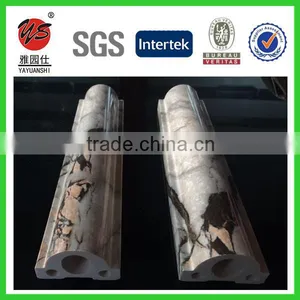 5cm Half Round Pvc Imitation Faux Marble Line thumbnail-4