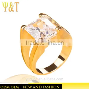 Jingli Jewelry Gemstone Gold Rings For Men (YJ-345) thumbnail-1