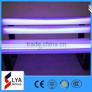 New LED Park Bench Garden Chair Plastic Material thumbnail-5
