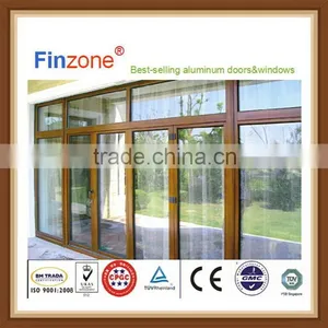 Top Grade New Product Double Glass Thermal Break Folding Door thumbnail-1