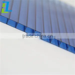 Bicycle Shelter Lake Blue 8mm Polycarbonate Hollow Sheet for Sunlight Resistance thumbnail-2