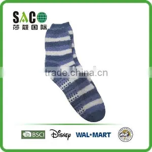 Colorful Double Stripe Fluffy Socks thumbnail-5