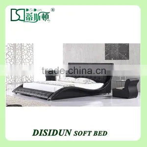 Wooden Furniture Wooden Bed Luxury Furniture King Size Bed DS-1017 thumbnail-1