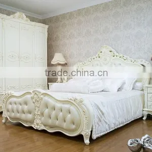 2016 Latest Designs for European Style Wooden Bedroom Set thumbnail-1