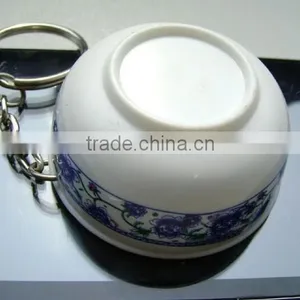 Chinese Fake Food In Mini Bowl Model For Fashion Decoration Of Artificial Fish Straps Decoration Display-Yiwu Sanqi Crafts thumbnail-4