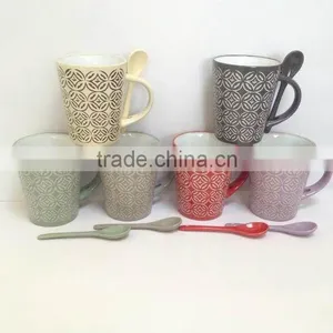 Wholesale Good Quality Ceramic Mugs Cups ,glazed Color Hot Selling,custom Logo Designs,many Designs With Color Box thumbnail-3