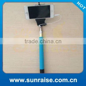 2015 High Quality Colorfulcheapest Price Monopod Selfie Stick for Ipone 6 Camera thumbnail-1
