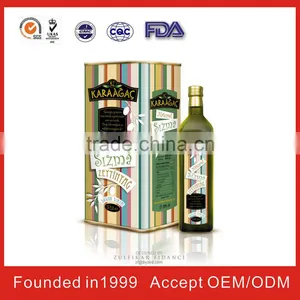 250ML/500ML/750ML Olive Oil Tin Can/Box Wholesaler thumbnail-3