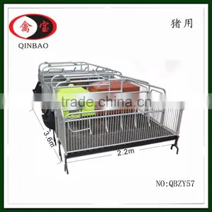 Pig Farming Equipment BMC Material High Quality Pig Farrowing Crate for Sale thumbnail-3