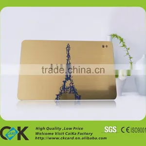 Elegant Gold Color Plastic Card Printing in Shenzhen Manufacturer thumbnail-4