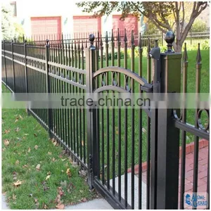 Custom Height and Colors Commercial WPC Material Fence Panels thumbnail-4