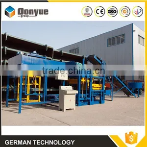 High Quality Hollow Brick Making Machine Production Line QT4-25 thumbnail-2