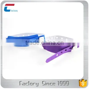 Adjustable RFID PVC Disposable Wristband Smart NFC Bracelet thumbnail-2
