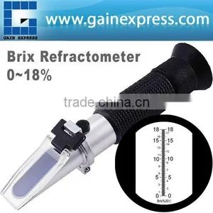 Portable Brix Refractometer 0-18% Low Sugar CNC Maple Sap NEW thumbnail-1