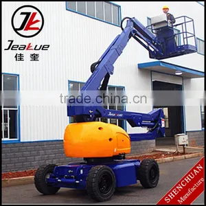 CE ISO Electric Crank Arm Aerial Work Platform Jeakue JK01906 thumbnail-1