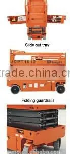 JCPT0808DC/1008DC Self-Propelled Rough-Terrain Scissor Lifts -- HK Mingyang thumbnail-3