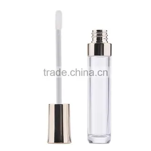 Gold Cap and Collar Lipgloss Tube Containers thumbnail-2