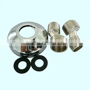 Bathtub Facet Parts,basin Faucet Fitting,brass Faucet Bend Foot,ss Dome Cap thumbnail-1