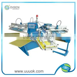 Automatic Flat Screen Printing Machine for Tshirts thumbnail-1