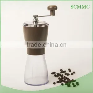 Plastic Housing Portable Coffee Mill/grinder, Manual Ceramic Burr Coffee Grinder, Hand-crank Coffee Mill thumbnail-3