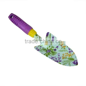 Garden Spring Floral Painted Trowel Spade Shovel Metal Head thumbnail-1