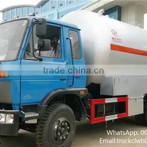 CLW 4-6 Ton Propane Tanker Truck 15m3 LPG Gas Bowser Tanker thumbnail-2