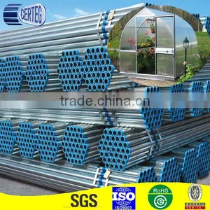 8 Inch Schedule 40 80 Rigid Hot Dip Pre Galvanized Steel Pipe thumbnail-1