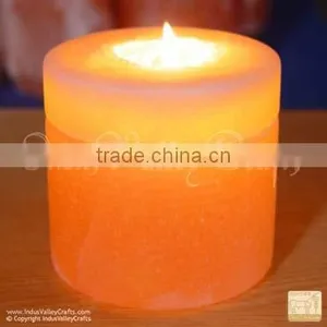 Salt Crystal Tealight Holder,Candle Holders,Rock Salt thumbnail-1