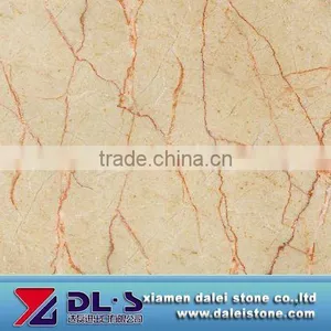 Red Line Cream Marble Tile thumbnail-1