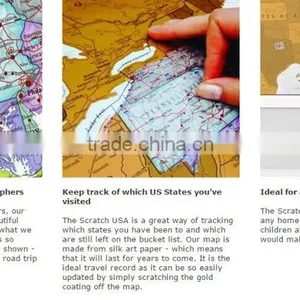 Scratch USA Scratch off Places You Travel America (US) Detailed Cartography Including US States thumbnail-6