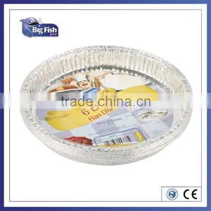 6 Plan Foil Dishes Disposable Aluminum Foil Plates for Food thumbnail-1