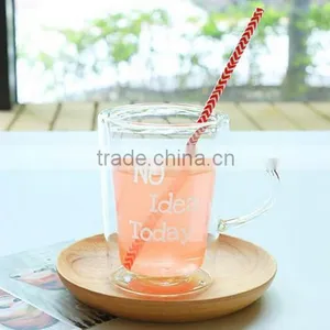 Heat Resistant Glass Drinking Mug Borosilicate Glass Drinking Mug Glass Drinking Mug thumbnail-2