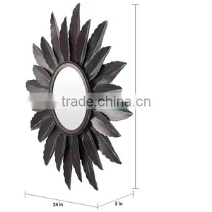 Indian Supplier Handicraft Metal Wall Mirror | Wall Mirrors Home Decor thumbnail-2