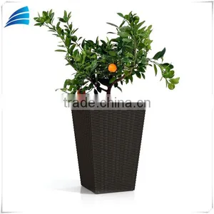 Garden Rattan Planter -Large 14.7 Gallon thumbnail-1