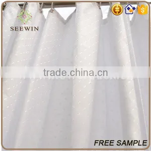 Whole Colored Waterproof Polyester Shower Curtains thumbnail-1