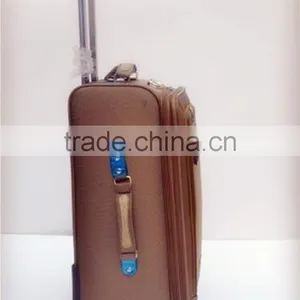 Twill Double-color Brown and Black 4pcs Luggage Set thumbnail-3