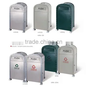Outdoor Trash Bin for Hotel Garden Park Hospital Airport School thumbnail-5