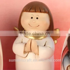 Custom Wholesale Resin Nativity Figurines Christmas Nativity Set thumbnail-4