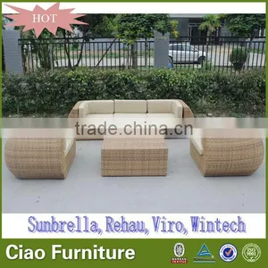 Outdoor Furniture Sofa Synthetic Rattan Outdoor Furniture thumbnail-1