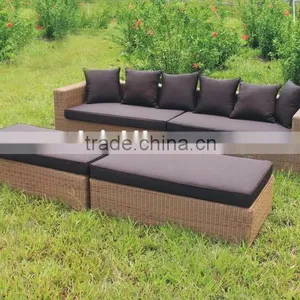 Handcraft High Quality Wicker Products BG-111 Outdoor Sofa PE Rattan Products thumbnail-2