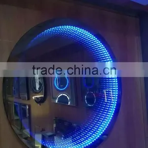 High Quality Villa Bathroom Illuminated Wall Mount Mirror thumbnail-1