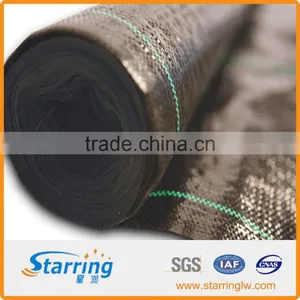 6' x 300' Woven Black Groundcover Fabric thumbnail-1